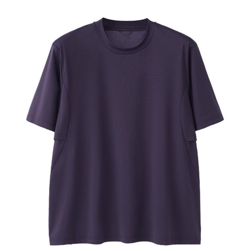 Men’s Breathable Colorblock Sports T-Shirt