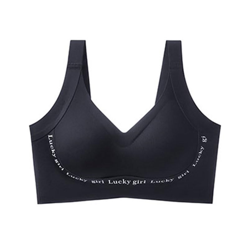 Color Large Size Hook-up Vest Anti-Sagging Thin Underwire-Free Sports Bra