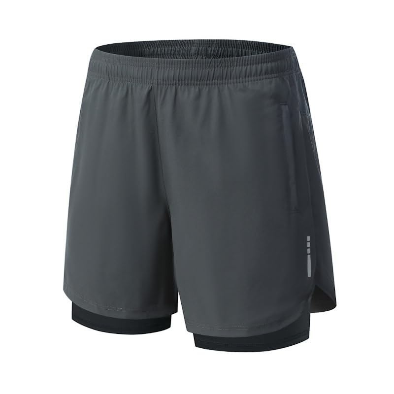 Men’s 2-in-1 Quick-Dry Running Shorts