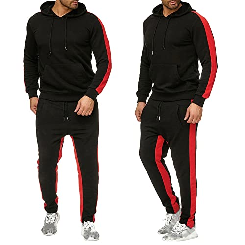 Men’s Pullover Hoodie & Jogger Tracksuit Set