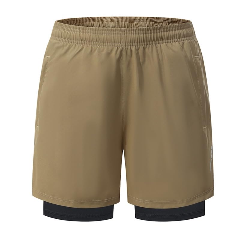 Men’s 2-in-1 Quick-Dry Running Shorts