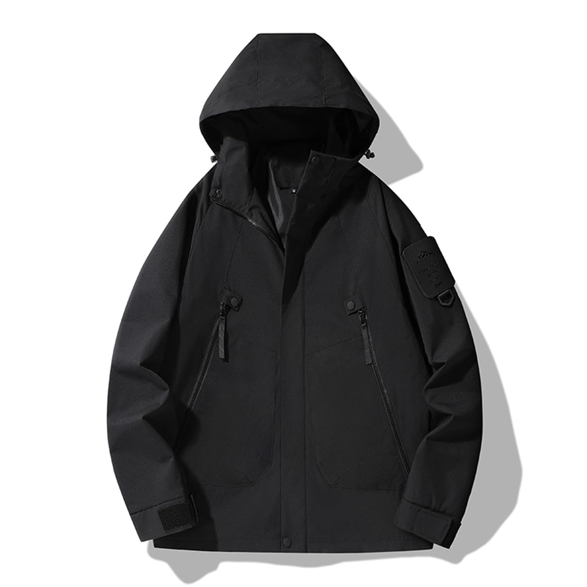 Men’s Water-Resistant Hooded Hiking Jacket