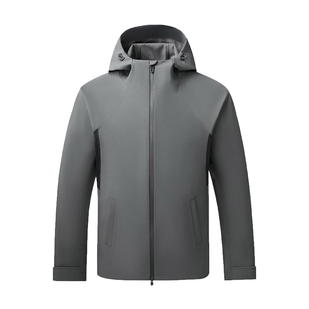 Sdeycui Men's Windbreaker Jacket Hooded Rain Coat for Outdoor Wear Use