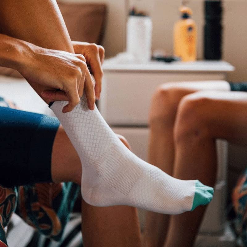 Mid-Rise Compression Cycling & Running Socks