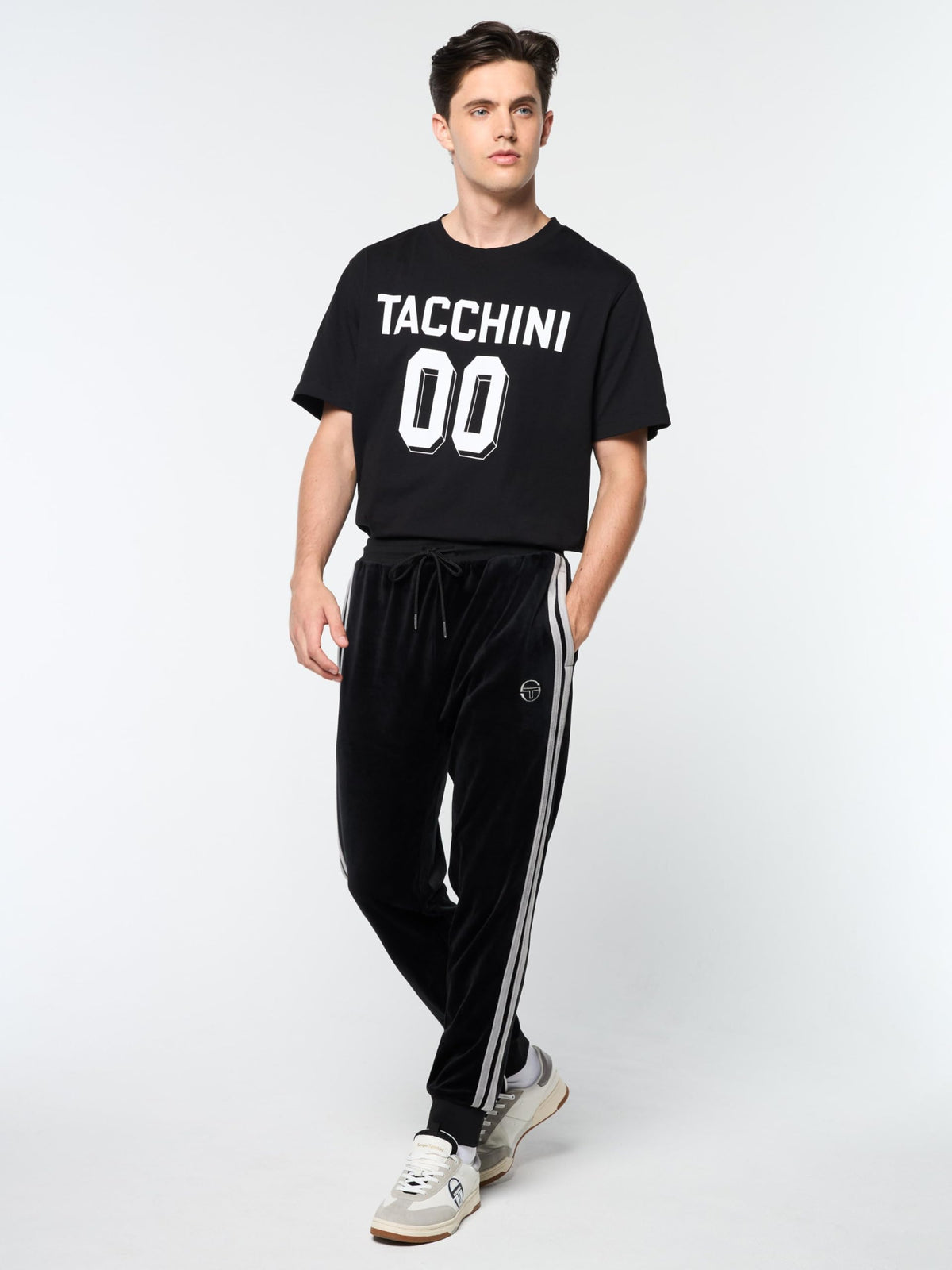 Sergio Tacchini Damarindo Velour Track Pant