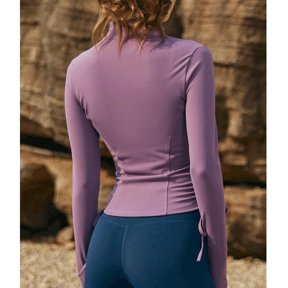 Women’s Full-Zip Long Sleeve Yoga Top