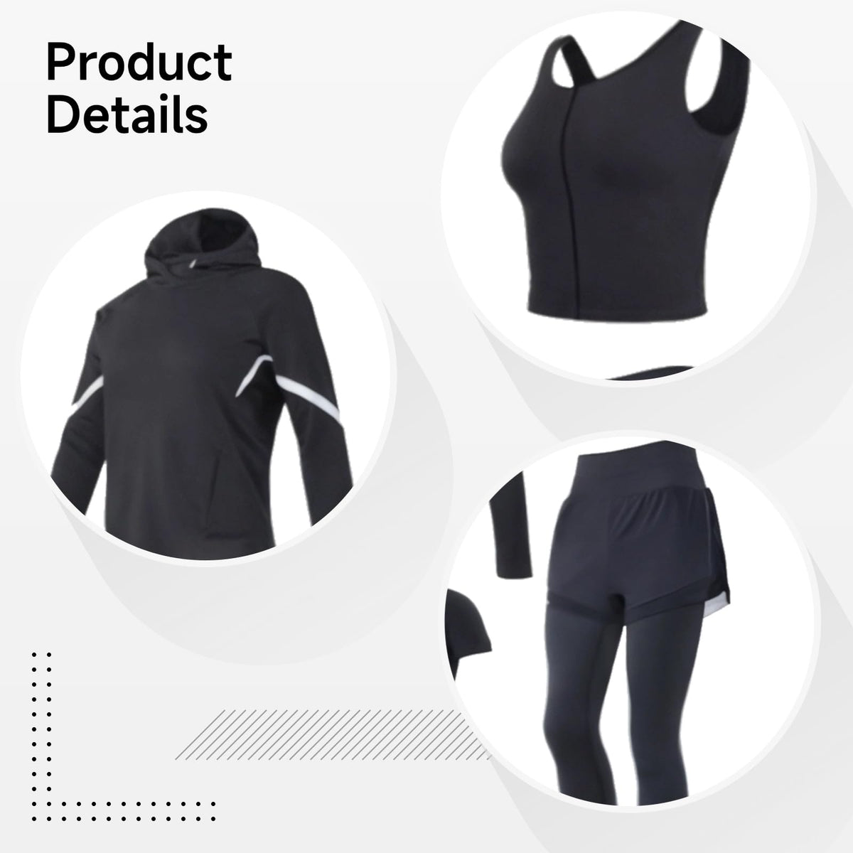 Women’s 4-Piece Pilates & Yoga Set