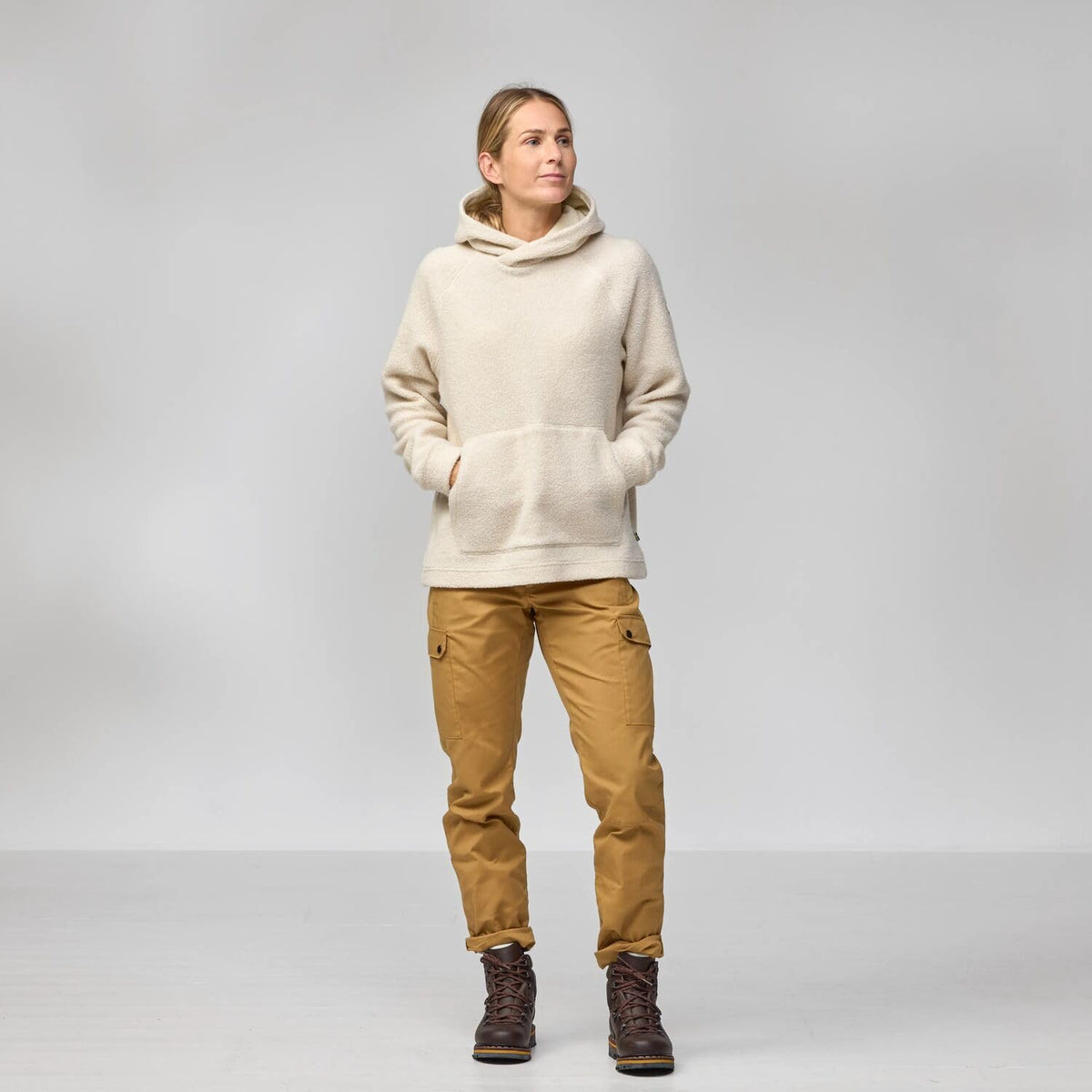 Fjallraven Kaitum Women's Fleece Full-Zip Midlayer Hoody