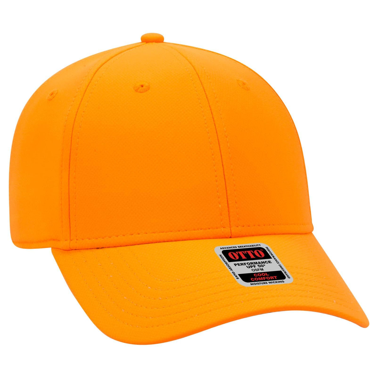 OTTO Cap UPF 50+ 6 Panel Low Profile Baseball Cap | Bulk Packs