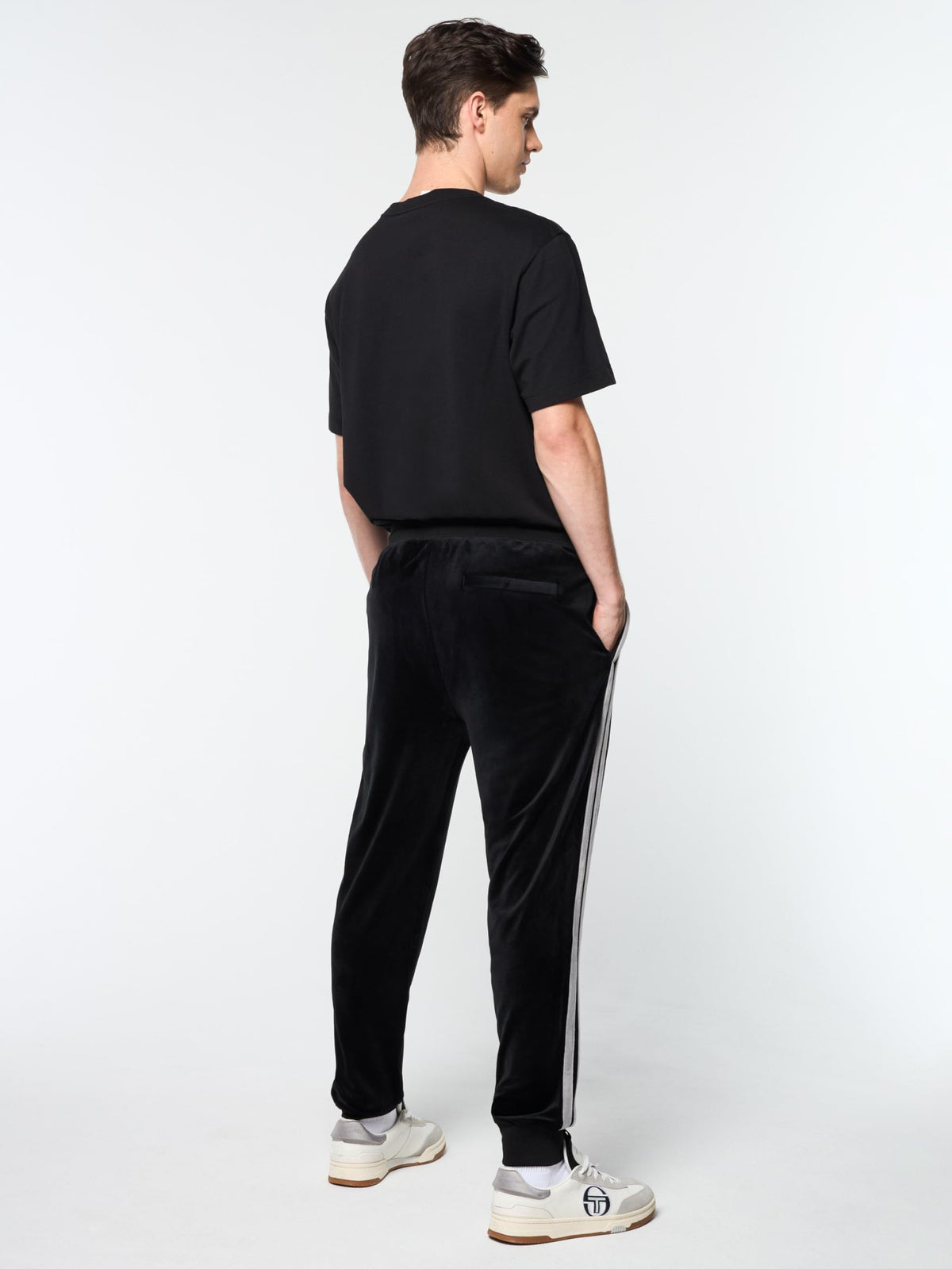 Sergio Tacchini Damarindo Velour Track Pant
