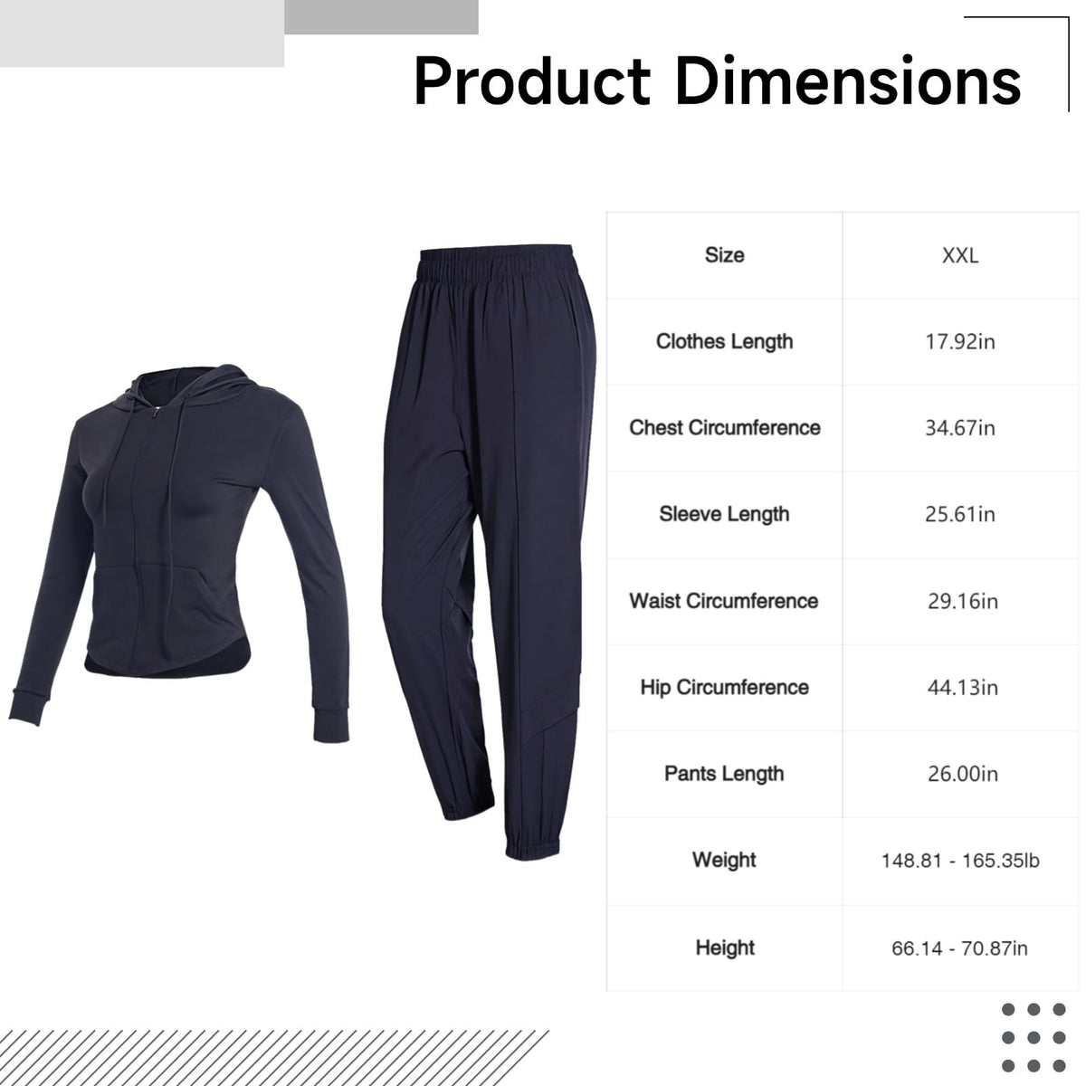 Women’s 2-Piece Hooded Yoga Workout Set