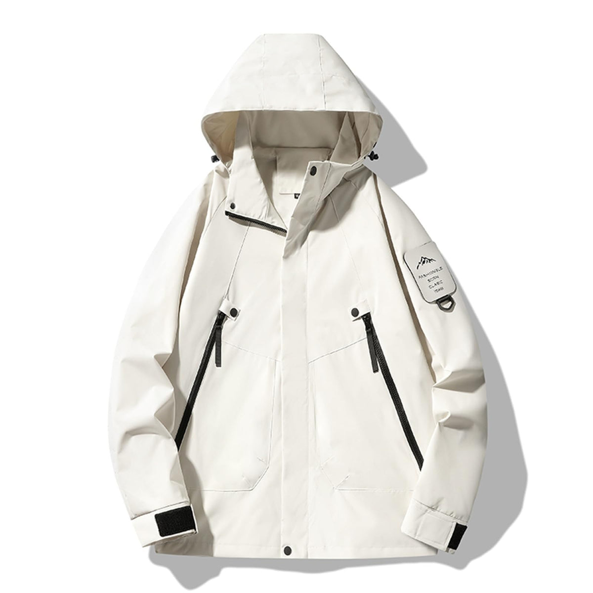 Men’s Water-Resistant Hooded Hiking Jacket