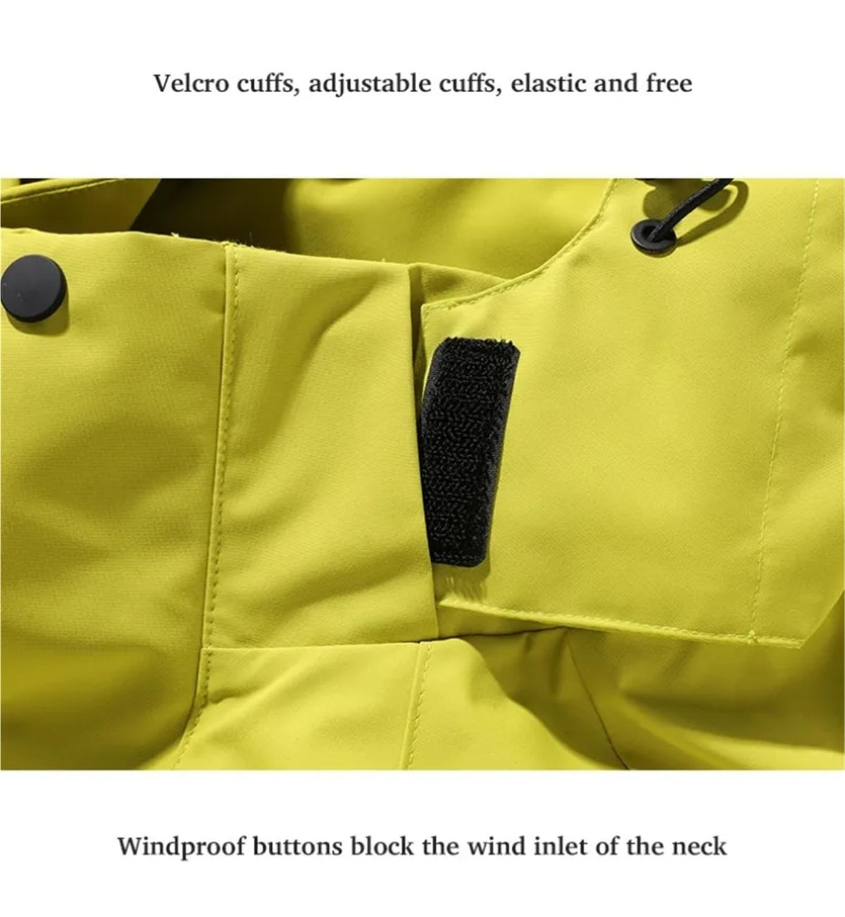 Men’s Water-Resistant Hooded Hiking Jacket