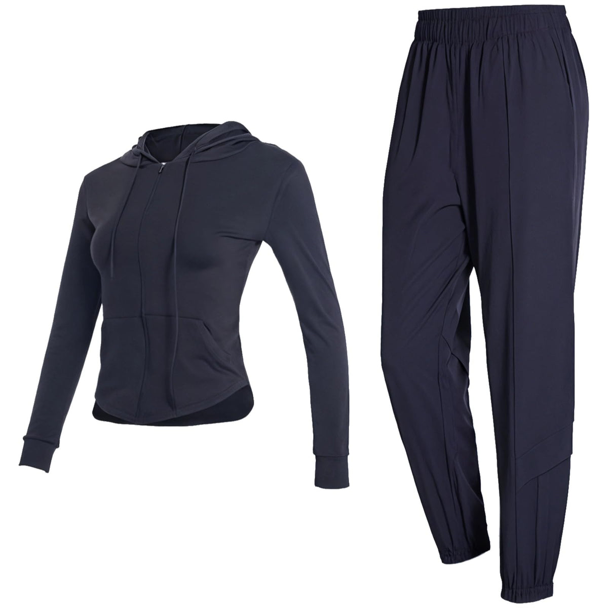 Women’s 2-Piece Hooded Yoga Workout Set