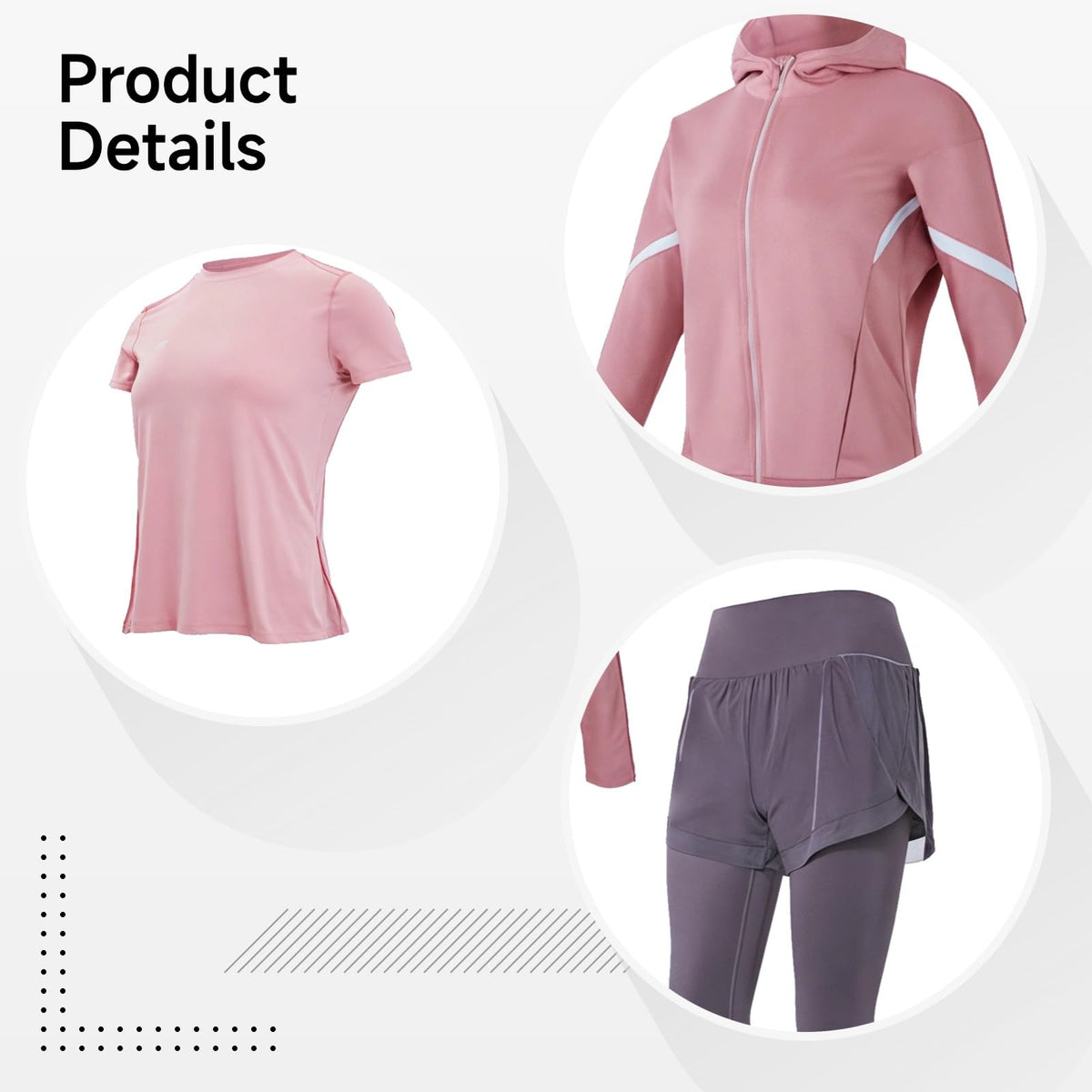 Women’s 4-Piece Yoga & Pilates Workout Set
