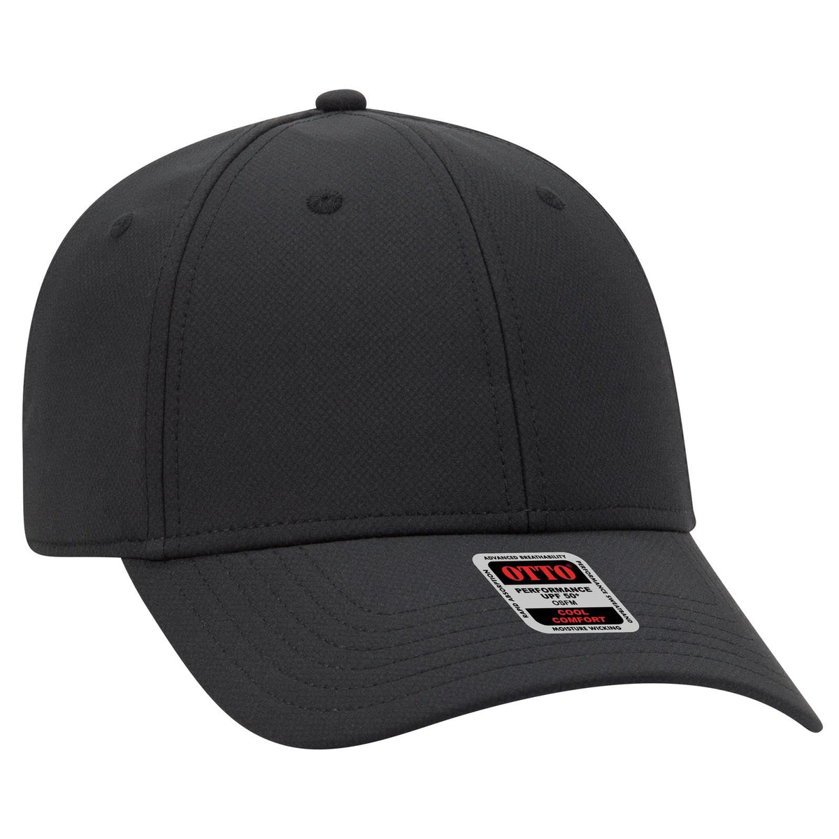OTTO Cap UPF 50+ 6 Panel Low Profile Baseball Cap | Bulk Packs