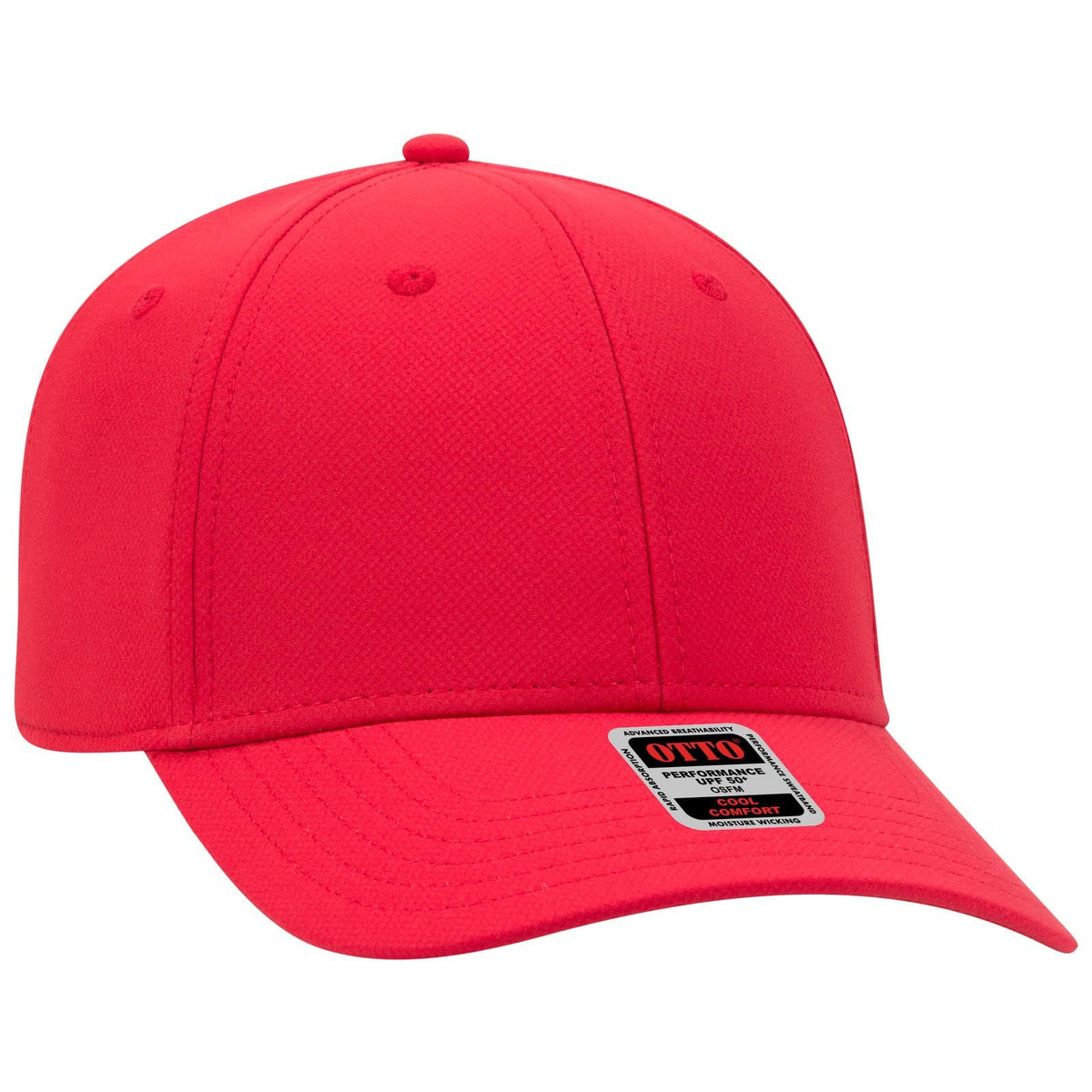 OTTO Cap UPF 50+ 6 Panel Low Profile Baseball Cap | Bulk Packs