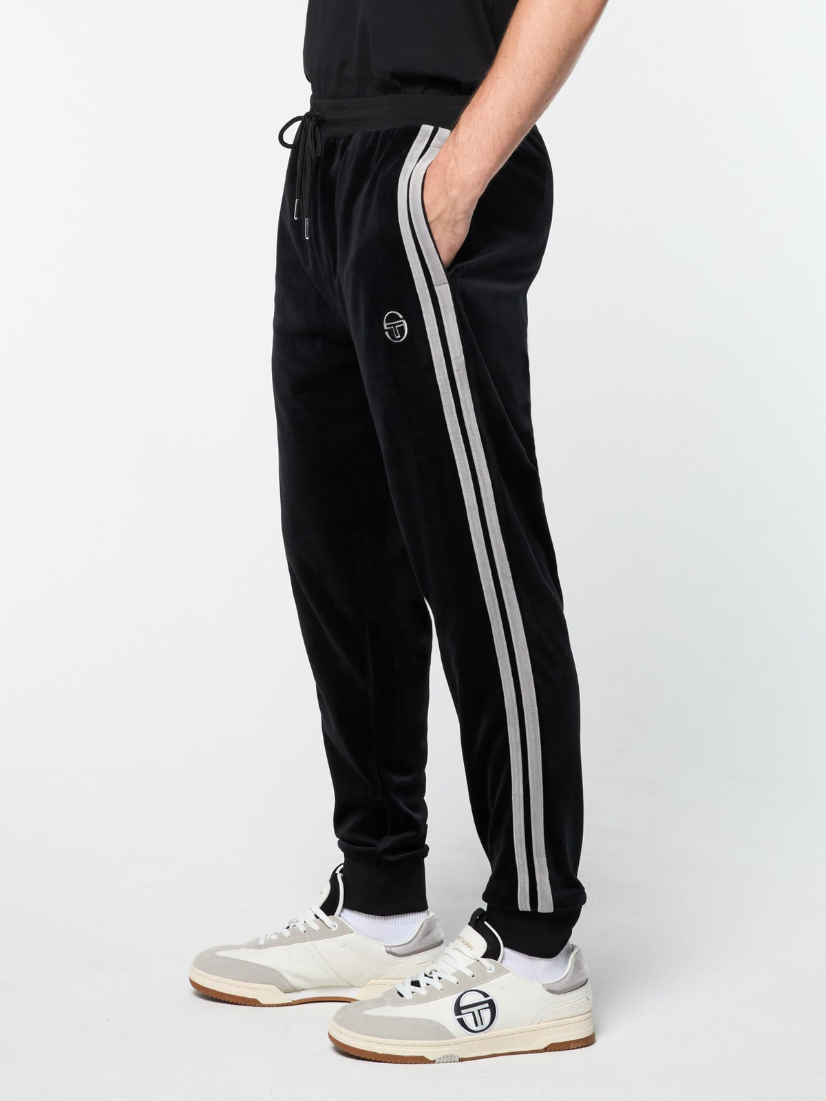 Sergio Tacchini Damarindo Velour Track Pant