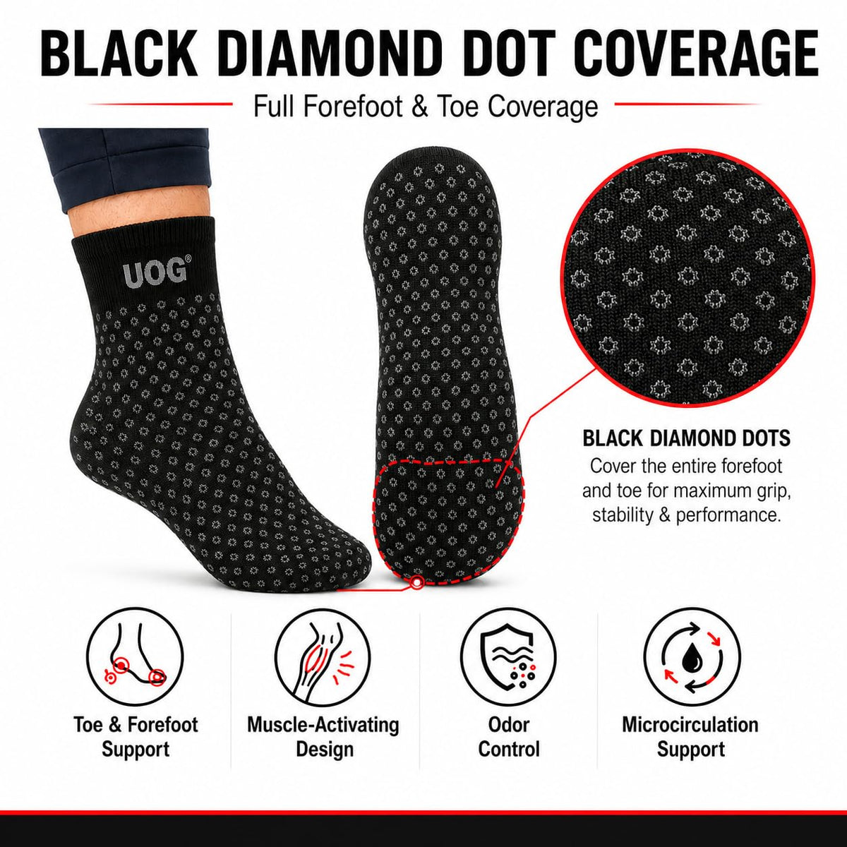 Wellness Golf Socks with Circulation Support