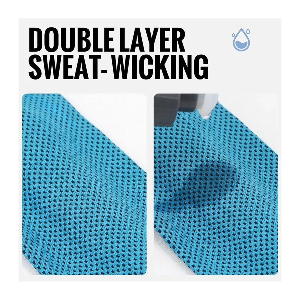 3-Pack Unisex Sweat-Wicking Sports Headbands