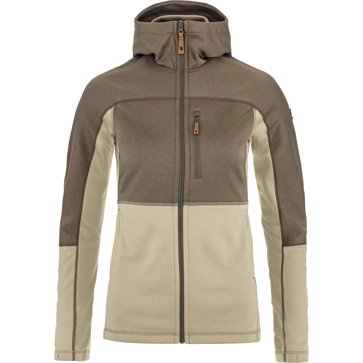 Women’s Lightweight Hooded Hiking Fleece Jacket