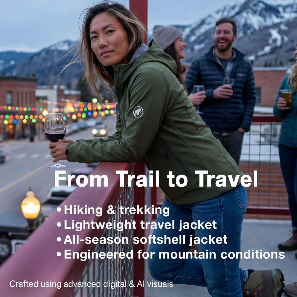 Women’s Windproof Water-Resistant Softshell Jacket