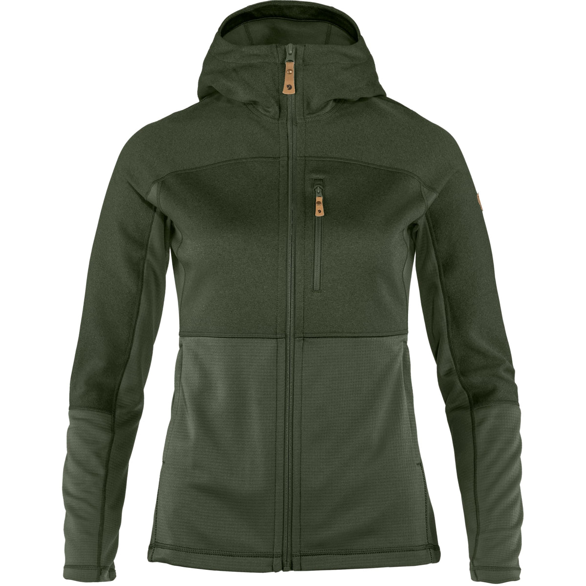 Women’s Lightweight Hooded Hiking Fleece Jacket