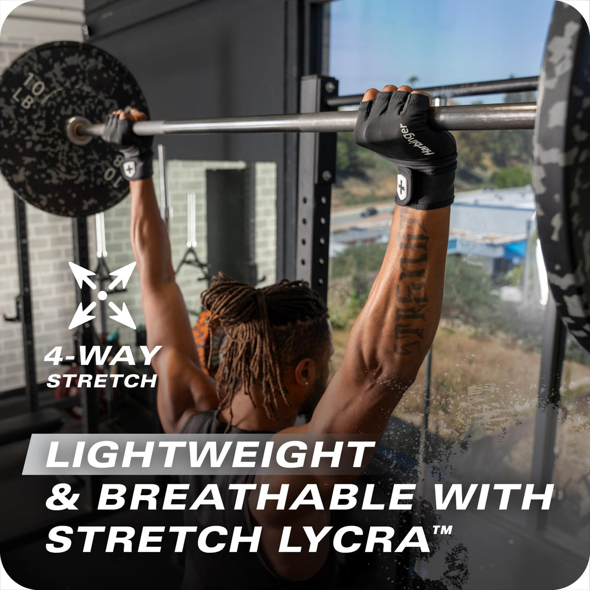 Women’s Wrist-Wrap Weightlifting Gloves