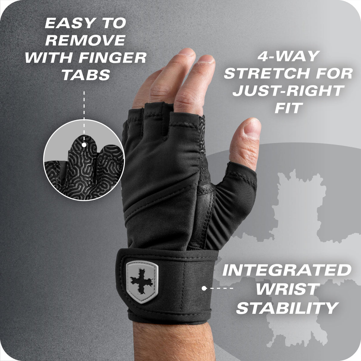 Women’s Wrist-Wrap Weightlifting Gloves