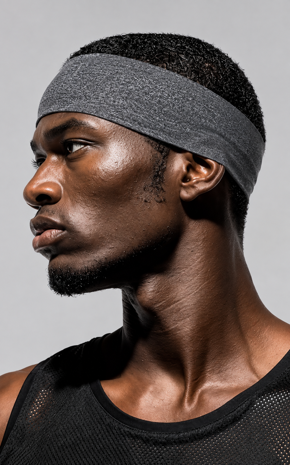 3-Pack Unisex Elastic Sports Headbands